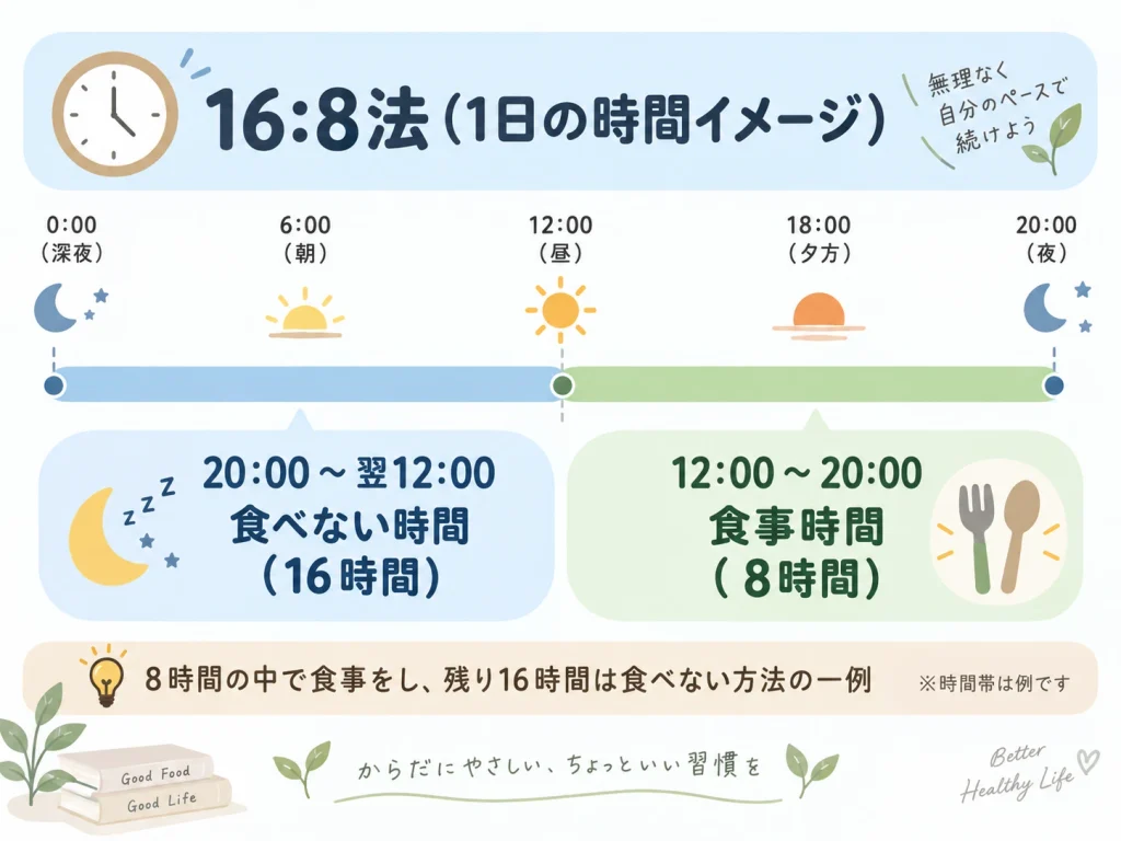 インターミテントファスティング　16:8法