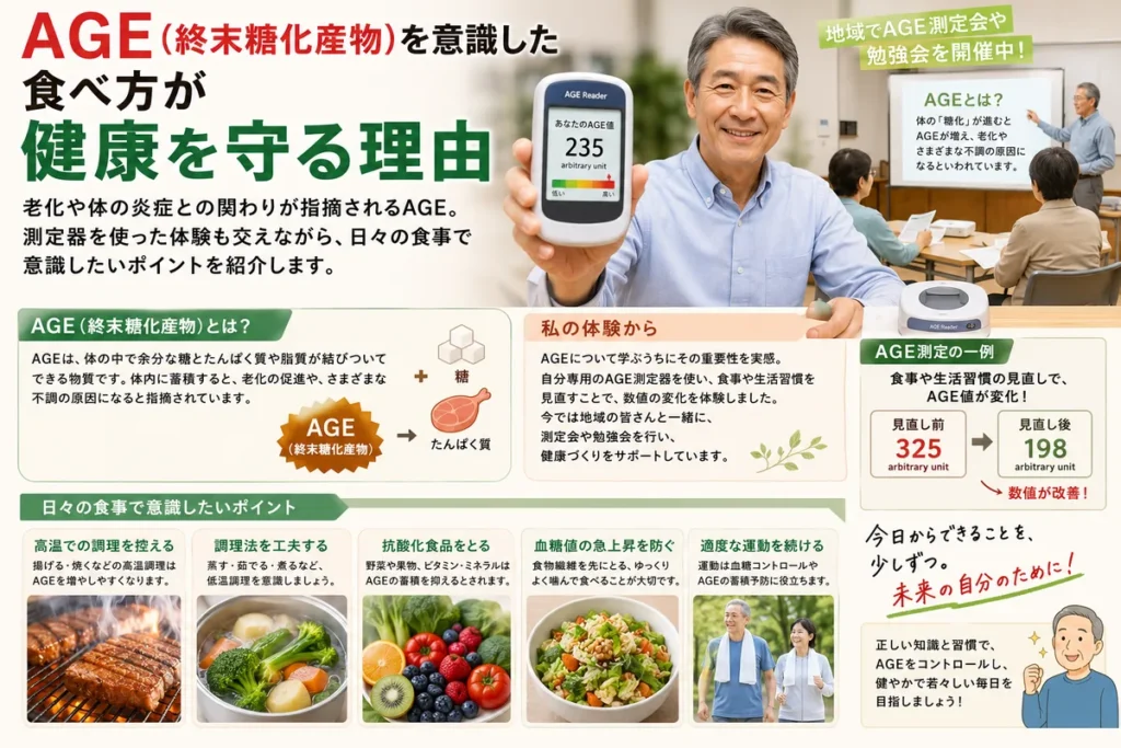 AGE 終末糖化産物 食べ方 健康