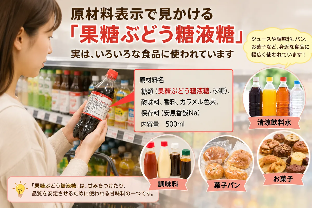 果糖ぶどう糖液糖は本当に体に悪い60代が避けて感じた変化
