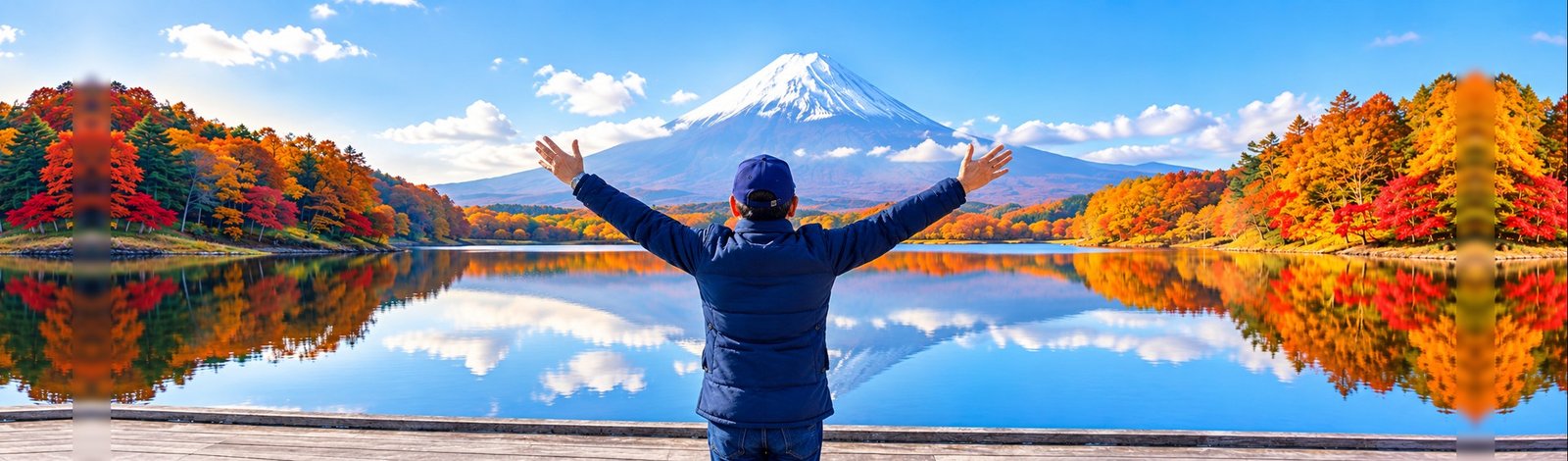 富士山　湖　元気　健康