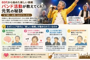 QUEEN　60代 新しい挑戦 バンド活動 元気の秘訣
